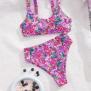 Floral Bikini Set Swimsuit